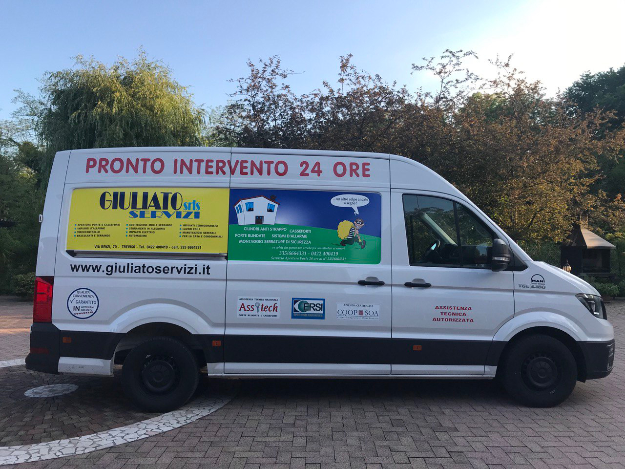 furgone giuliato servizi